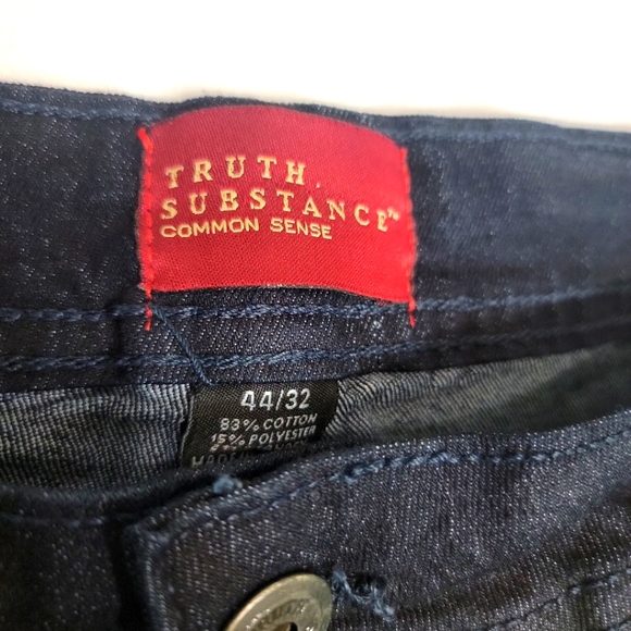 Men's Truth Substance Common Sense Stretch Denim Jeans. SIZE 44X32. #449 - Picture 2 of 9